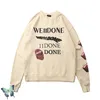 Herenhoodies Sweatshirts Welldone Chocolate Sweatshirt Well Done Hoge kwaliteit puur katoenen badstof trui Heren Dames Klassiek gewassen