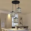 Moderne nordische Anhängerlampen Leuchten Eisenhlocken aus Kronleuchter Anhänger Lampe Heimdekoration für Esszimmer Schlafzimmer Shop Bar