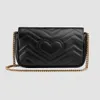 Najwyższej Jakości Marmont Kobiety Torba Na Ramię Crossbody Prawdziwa Skóra Moda Złote Worki Łańcuchowe Cross Body Heart Wzór Kobiece Torebki Mini Portfele Torebka 16.5cm z pudełkiem