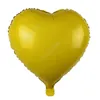 Hota vente amour coeur forme 18 pouces feuille ballon anniversaire mariage nouvel an remise des diplômes fête décoration ballons à Air DAJ45