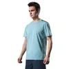 Mens Tracksuit Clothing T-shirts Tees Summer Men Training Short-sleeved Fitness Sports Wicking Quick-drying Soft Running Casual Stretch T-shirt