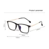 Mode zonnebril frames bril voor het versoepelen van digitale oogstam en blokkering schadelijk blauw licht optisch recept-oplossing Digit-oog