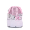 Flickor Casual Skor För Barn Läder Flats Kids Sneakers Fashion Soft Shoes Light Princess 220115