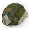 Casques de cyclisme Tactique Militaire Rapide Casque Couverture Camouflage Tir Armée Chasse Pour Cs Wargame Sport Couvre