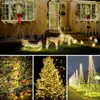 太陽光灯屋外8モードLEDランプストリングライト200/300 LEDS Fairy 32M 22Mクリスマスデコレーションパーティーガーランドガーデン防水