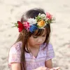 Hair Accessories Pretty Kids Girls Baby Toddler Infant Flower Headband Stretch Hairband Headwear Solid Lovely Band W514