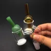 Hookah roken accessoires rond bodem orion kwart banger nagel met kleurglas koolhydraten voor de bong rigs waterpijpen