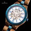 Men's Mechanical Watches BOBO BIRD Automatic Top Stylish Waterproof Clock Orologi Uomo Wristwatches