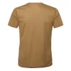 MEGE Marca Abbigliamento Militare T-shirt da uomo tattico Girocollo Camicia solida Manica corta Traspirante Camicia casual ad asciugatura rapida X0621