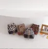 Designerrs filles sacs à main automne/hiver enfants chaîne pied-de-poule sacs de corps croisés enfants décontracté Mini sac seau portefeuille