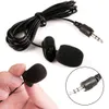 Kontakter MarsNaska Portable 3.5mm Mini Headset Microphone Lapel Lavalier Clip Microphone For Lecture Teaching Conference Guide Studio