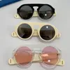 Lunettes de soleil 0256 Womens Special Fashion Leisure Vacation Voyage Full Full Round Lens Explosion Style Lunets Femme UV400 Designer2013468