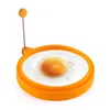 Narzędzia jajko Silikonowe Smażone Pancake Pierścień Omlet Okrągły Shaper Jaja Mold Gotowanie Śniadanie Panie Piekarnik Kuchnia Serca w kształcie Lld8566