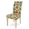Aardbei Stretch Chair Cover Elastische Multifunctionele Dining Seat Protector voor Wedding El Decor CN (Oorsprong) Covers