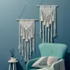 MACRAME Стена висит тканые кисточки занавес гобелен настенный вешалка Boho домашнее декор искусства кисточка висит окна