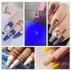 Portable Mini UV 9 LED Nail Dryer Curing Lamp Flashlight Torch för gel Nails Polish Art Light Lamps Maskinverktyg