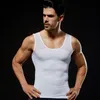 Mäns Shaper Back Cross Tops Abdomen Midja Trainer Belly Minska Fett Slim Fit Corrector Vest Bröst Binder Ställning Corset Male