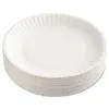 black disposable plates