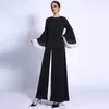 Etnische kleding Open Abaya Dubai Turkije Islam Bangladesh Arabische Moslim Maxi Chiffon Jurk voor Dames Vestido Robe Longue Kimono Femme Musulma