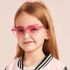 Free DHL Boys Girls Love Heart Shape Sunglasses For Baby Kids Vintage Sun Glasses UV400 Protection Stylish Classic Beach Outdoor Eyewear Eyeglasses Children