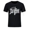 Zespół death rockowy heavy metal men T-shirt swobodny okrągły szyję duży bawełniany thirt prezent urodzinowy Tshirt 210714