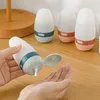 Bottiglie di stoccaggio Barattoli Bottiglia portatile divisa in silicone Ricaricabile a prova di perdite Lozione Shampoo Gel doccia Vuoto per i viaggi Facile da pulire