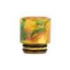 810 Accessori per fumatori in resina epossidica con foro largo Drip Tip Bocchino Drip Tips per TFV8 TFV12 Prince Atomizer