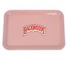 Smoking Backwoods Rolling Tray Plastic Tobacco Plate 18x12cm Size Eco-Friendly Small Hand Roller Roll Cigarette Trays Case Spice Cartoon Grinder Biodegradable