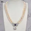 2 strand pearl necklace