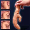 NXY Giocattoli per adulti Vibratore per dita Massaggio Simulazione Stimolazione del pene Clitoride Punto G Prodotti per adulti Dispositivo di masturbazione Giocattoli sessuali femminili 1202