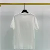 Lyxdesigners Klänning man t-shirts broderi t-shirt mode personlig Skjorta för män och kvinnor Design Kvinnlig hög kvalitet svart vit100 % bomull S-2XL#07