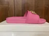 Slide Sandal Designer Sapatos deslizam verão moda largo chinelo flat homens e mulheres sandálias chinelos flip flops com