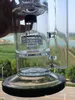 Narguilés eau bongs solide base verre bong stéréo matrice perc barboteurs plates-formes pétrolières fumer conduite d'eau dab plate-forme avec joint de 18mm