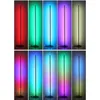 Lampade da terra 80cm Moderna lampada da angolo a LED RGB Luce colorata Telecomando Multi-modalità Bar Soggiorno Comodino Sfondo Atmosfera