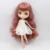 ICYDBSBlythDoll 1/6 Joint Body 30CM BJD toys Natural shiny face with extra hands AB DIY Fashion Dolls girl gift Q0910