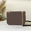 أكياس مصمم للنساء حقيبة يد سلسلة حمل المحفظة مبطن حقيبة crossbody جودة عالية حقيبة الكتف حقيبة تغطية