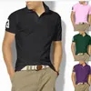 Luxury 2021 Fashion Small Horse Crocodile Polo Ricamo LOGO Uomo Manica corta Casual T-shirt Uomo solido classico Plus Camisa Polo Camicie c1