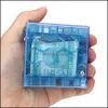 Intelligence apprentissage éducation cadeaux3D Cube Puzzle argent labyrinthe banque économie pièce de monnaie boîte de collecte amusant jeu de cerveau pour enfants enfants jouets