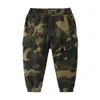 Mudkingdom Boys Cargo Pantalon Automne Hiver Chaud Camouflage Mode Jogger Pantalon pour 210615