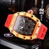 2021 Top Sale Mannen Horloge Camouflage Case Hoge kwaliteit Quartz Movement Watch All Pointer Work Chronograph Men Bekijk Waterdicht