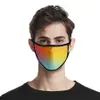 Color Gradient Mask 3d Fashion Printed Ice Silk Fabric Washable 2 S0M4726