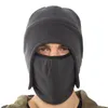 Cappello bomber spesso da donna, ispessimento esterno, protezione per le orecchie in pile da ciclismo, cappello termico, maschera baotou