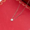 Lux ontwerp hoge kwaliteit extravagante sieraden Deluxe brief hanger ketting roestvrij staal goud zilver roze plated bruiloft diamant lange ketting vrouwen