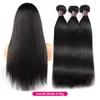 Ishow 830 Inch Mink Brazilian Wefts Weave Body Wave Straight Loose Deep Water Human Hair Bundles Extensions Peruvian for Women Bl1420671