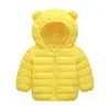 Down Down Children Winter Jacket Chłopcy Dziewczyny Odzież Gruby Ciepłe Kapturze Kids Parkas Odzież Toddler Baby Outerwear Snowuit