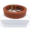 2022 Damesontwerpers Riemen Hoge Kwaliteit Bronzen Gesp Man Riem Womens Klassieke Casual Tailleband Ceinture Breedte 2,8 cm met Doos