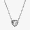 Bijoux de créateurs de luxe Colliers pendentif coeur amour fit pendentifs pandora Collier en argent sterling 925 pour femmes avec boîte-cadeau