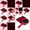 Puzzle Giochi Giocattoli Regali Trucchi magici Cambiamento Fai apparire o scomparire le cose Oggetti di scena per trucchi per principianti Close Up Magic Red Bag Drop Consegna 2021