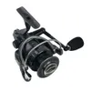 Reel de pesca de giro de alta velocidade 5.5: 1,13 + 1BB, leves Ultra Sway Spin Reels, todo o corpo de alumínio, rotor e carretel usinado, sem lacuna