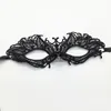 Mulheres Masquerade máscara de renda preta, véu rainha máscara de olho halloween mardi gras festa para sexy senhora menina zza8270